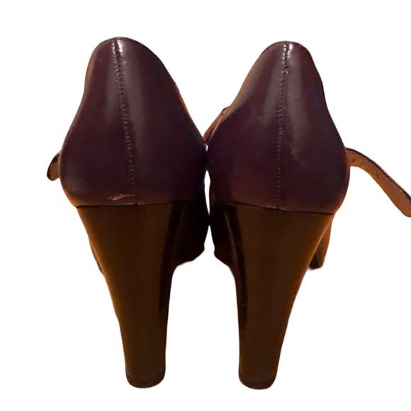 Franco Sarto leather Mary Jane’s heels - size 7 - Picture 6 of 9